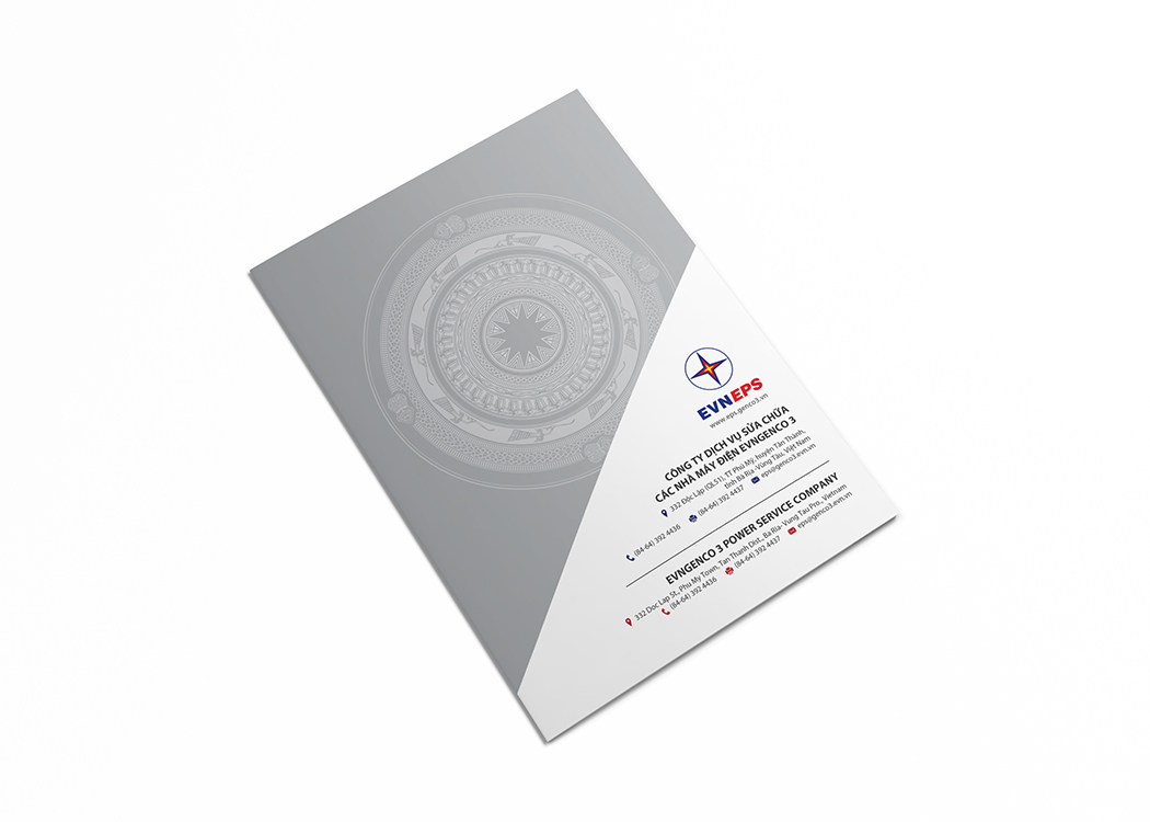 EVNEPS - Thiết kế Brochure công ty điện lực EVN EPS